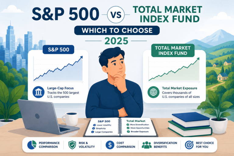 S&P 500 vs Total Market Index Fund: Which to Choose 2025